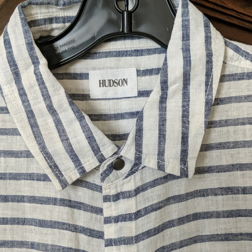 Hudson Button Down Mini Dress - image 3